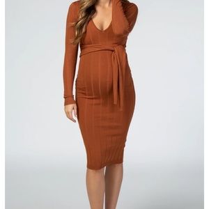 Long Sleeve Maternity Dress